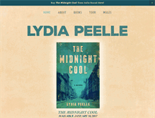 Tablet Screenshot of lydiapeelle.com